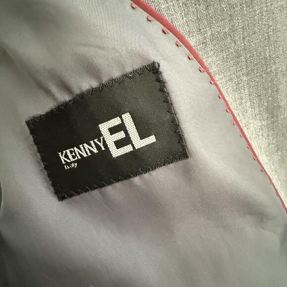 Kenny EL Men’s 48R Gray Sport Coat Wool Blend Jacket - Picture 4 of 11